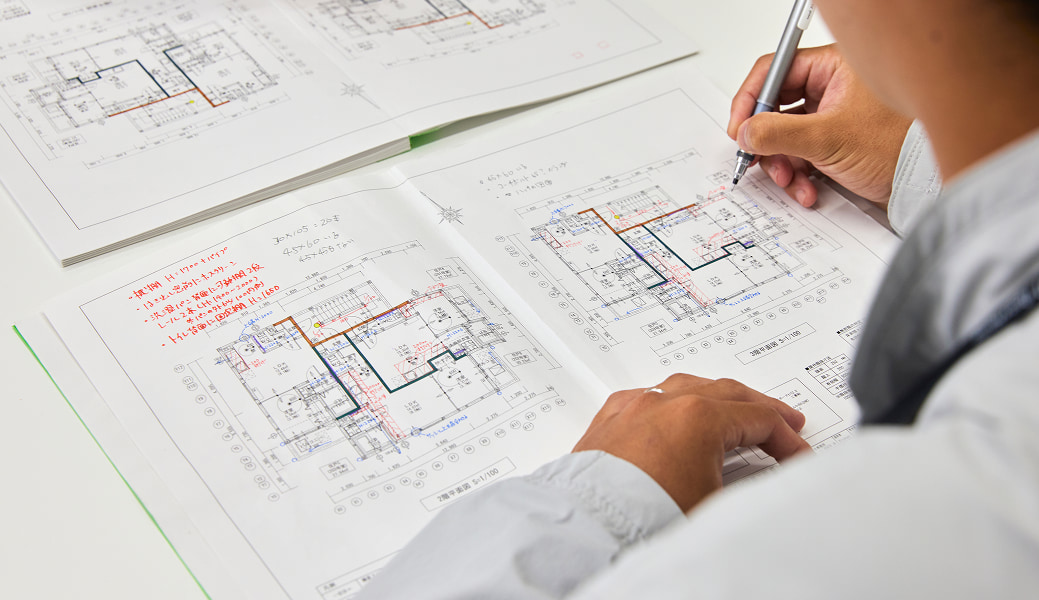 長期経営を前提にした設計と、こだわりの自社施工