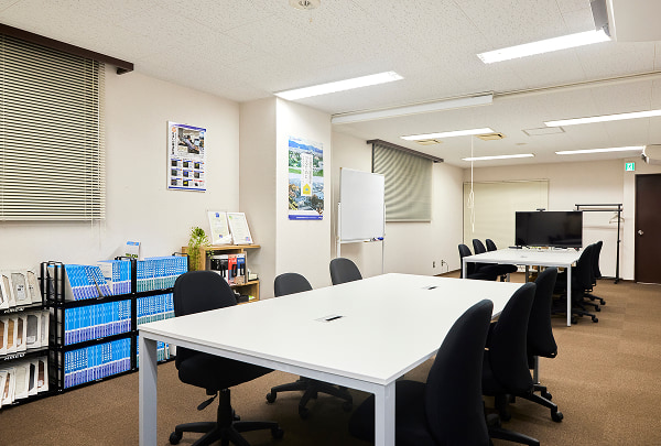 土地と向き合い、住まいと資産の両方を考える福岡本社の様子