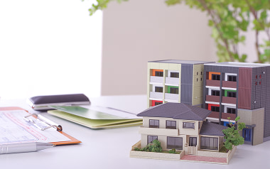 無理のない資金計画に基づいた、アパート経営の設計イメージ。