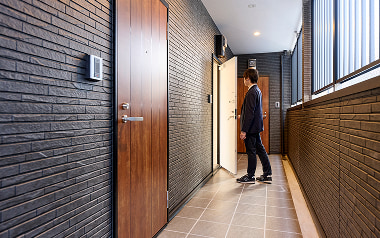 入居者目線の間取りや仕様を取り入れ、不動産投資のリスクを抑えた設計。