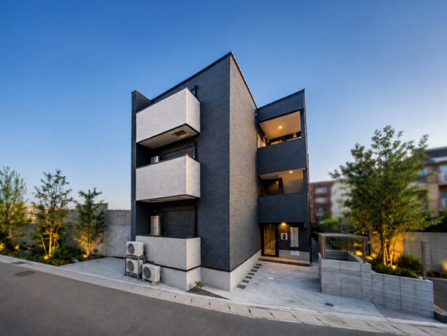 福岡県福岡市西区周船寺新築1棟アパート