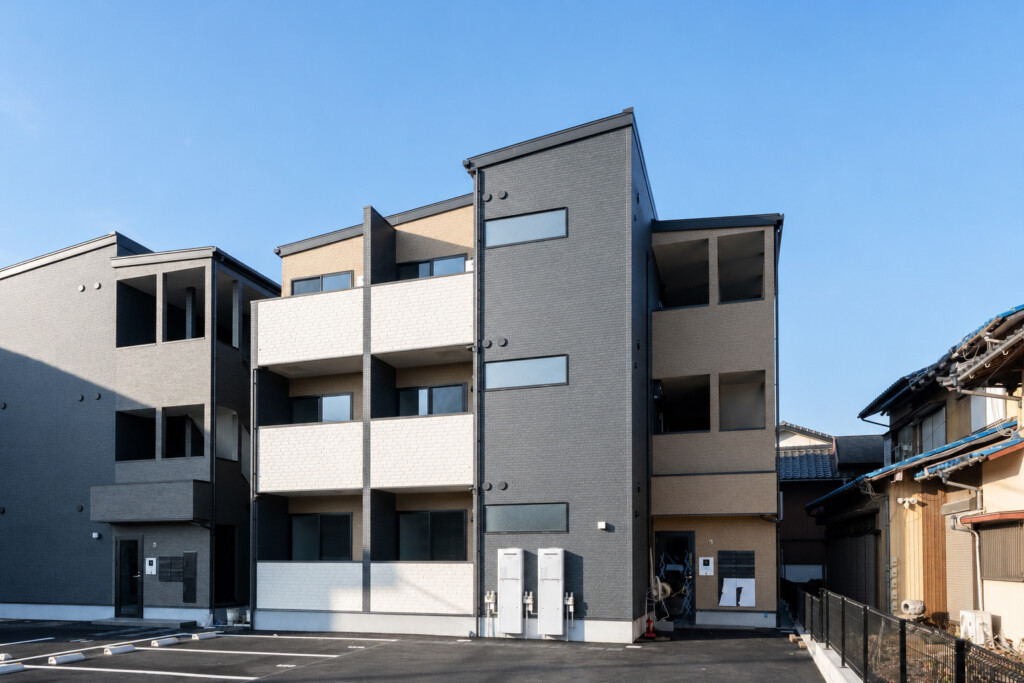 福岡県北九州市小倉南区中曽根新築1棟アパートの画像